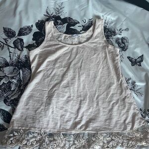 Cream Coquette Lace Cami